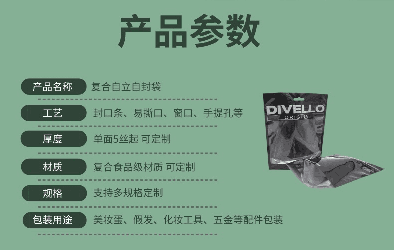 工业包装拉链自立袋: 新时代的包装利器(图1)