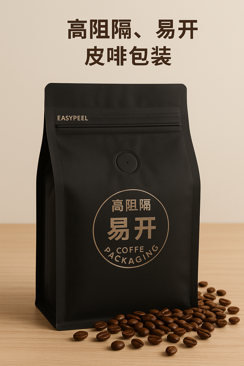 高阻隔咖啡包装结构示意：复合膜与密封效果
