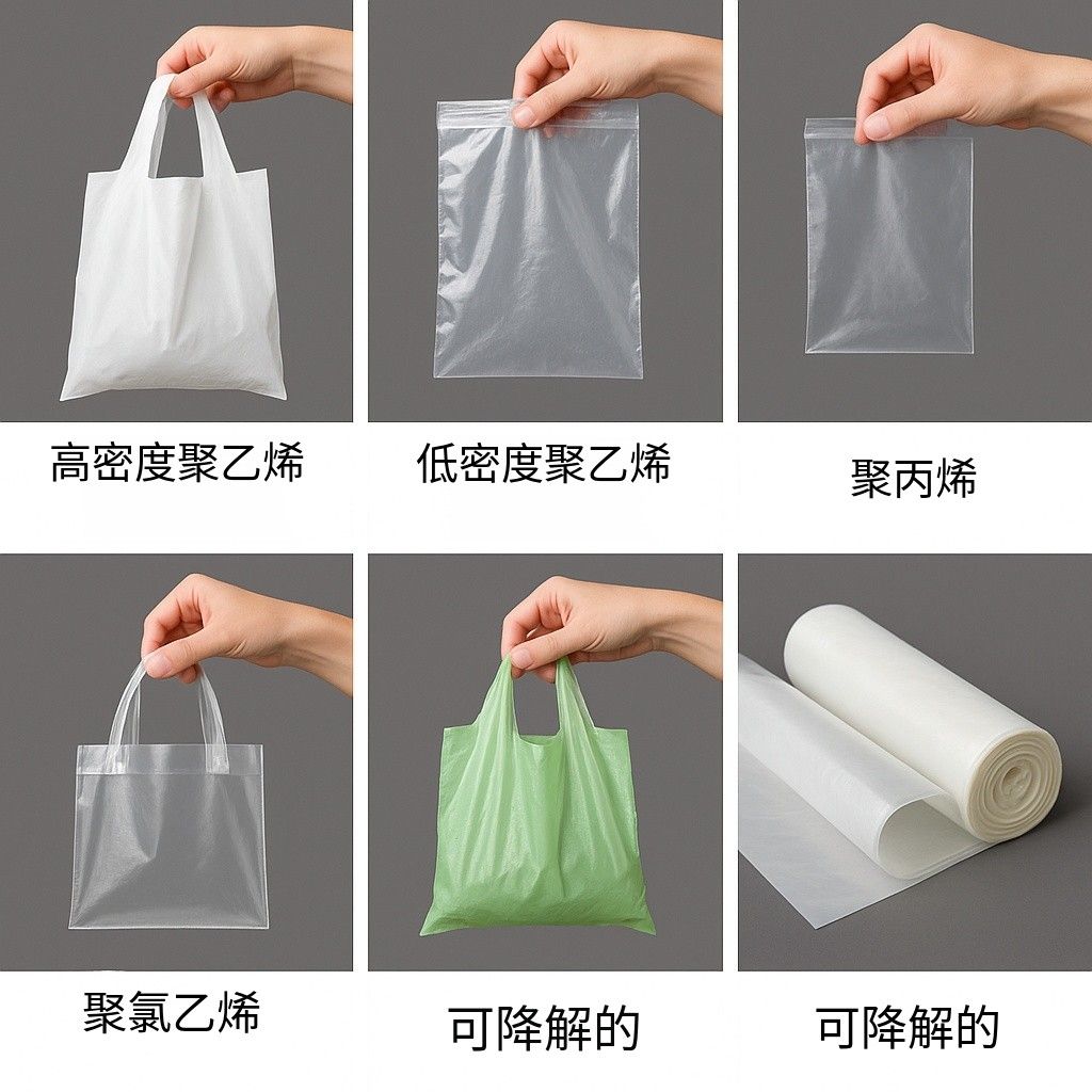 高压聚乙烯 LDPE 塑料袋示意图