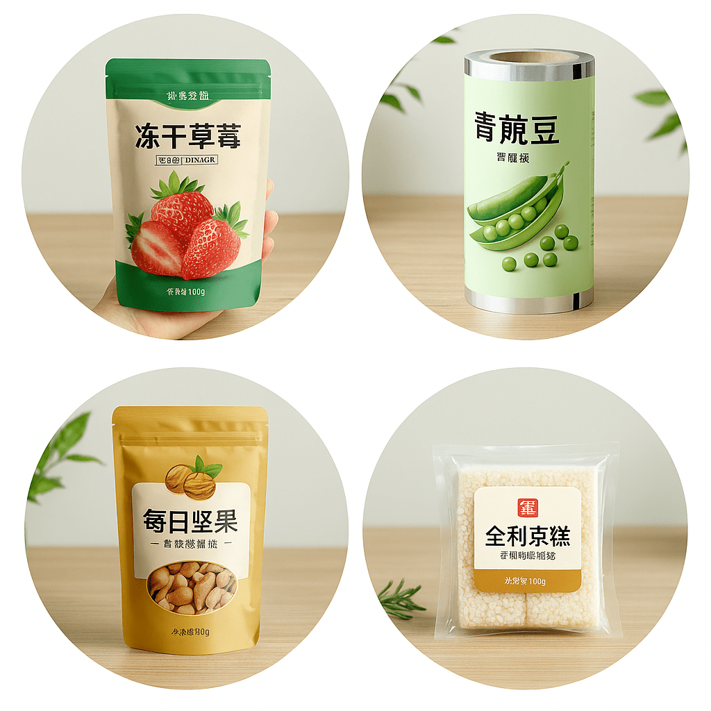 可降解塑料袋示意图