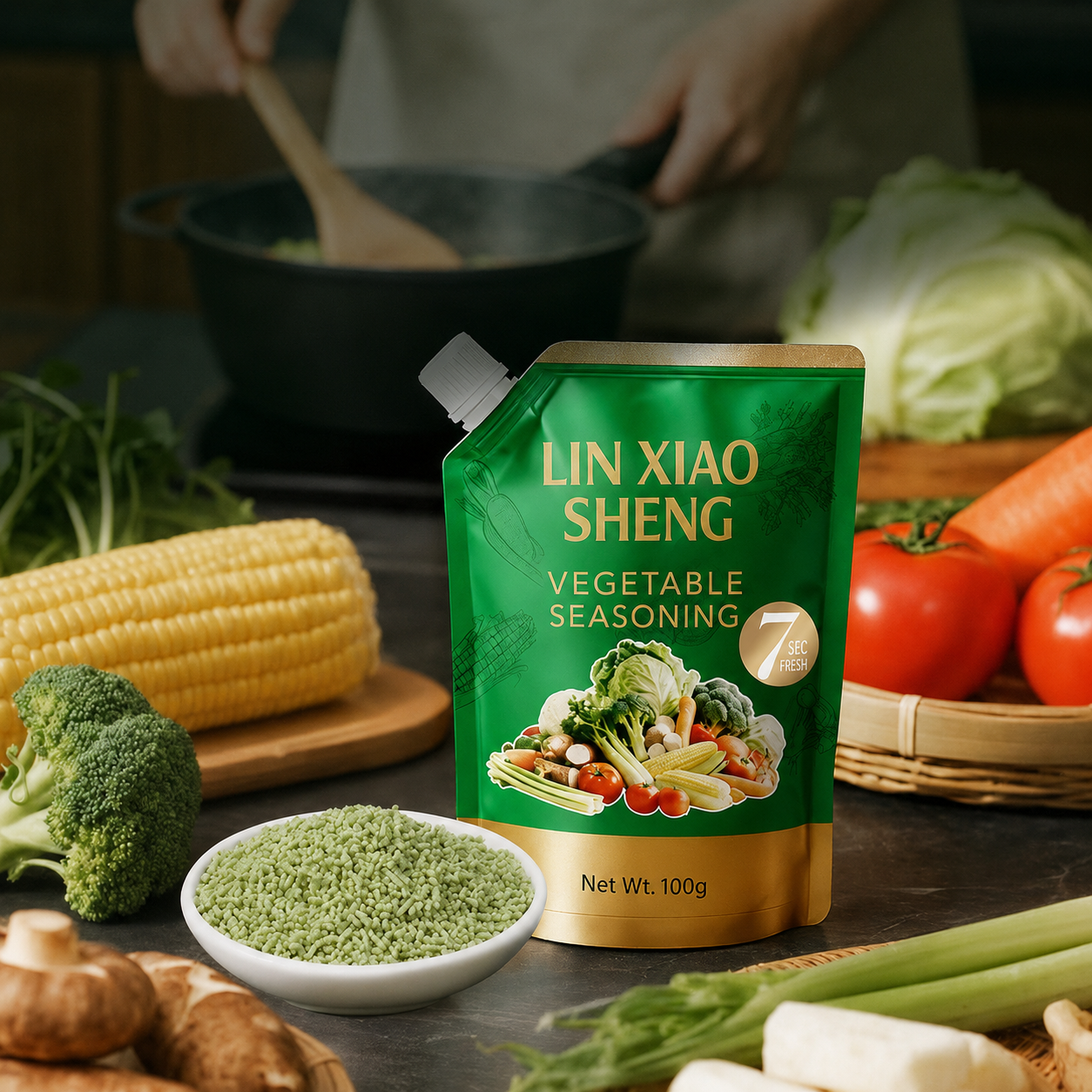 调味品复合包装袋印刷效果展示